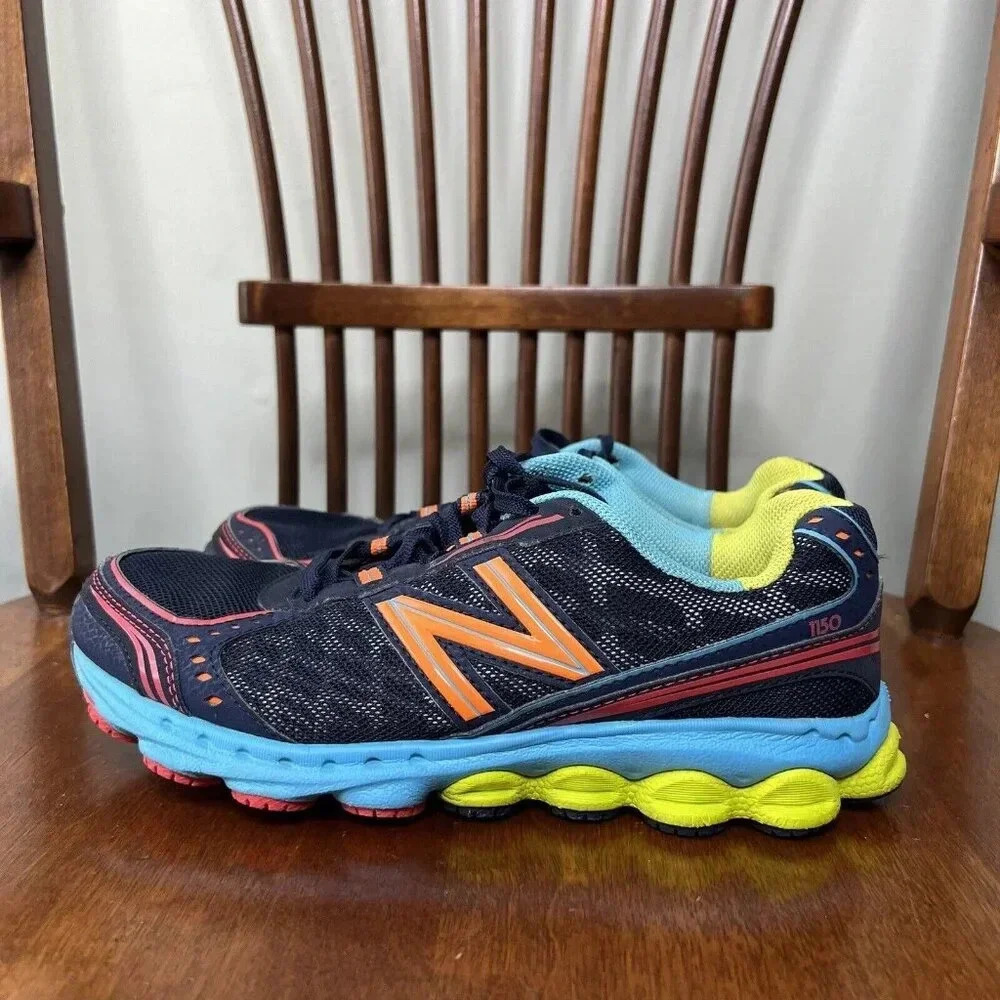 New Balance 1150 Athletic Shoes Sz 6 Blue And Multicolor